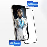 Folie de protectie Ecran Blueo Sapphire Applicator Pro pentru Apple iPhone 17 Air, Sticla Securizata, Full Glu