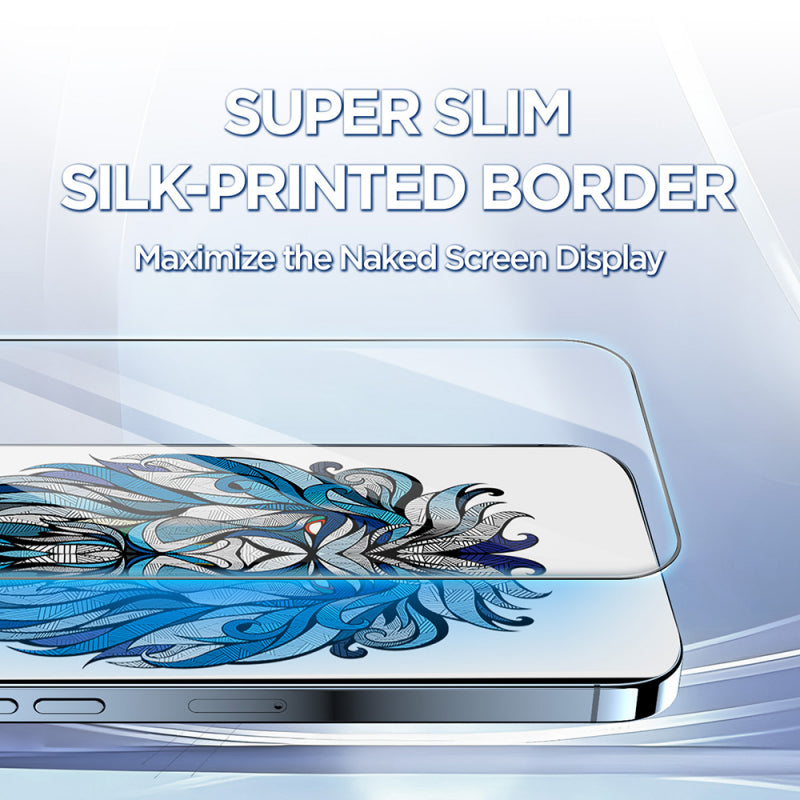 Folie de protectie Ecran Lito D+ Max 4K pentru Apple iPhone 17 / 16 Pro, Sticla Securizata, Full Glu