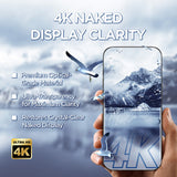 Folie de protectie Ecran Lito D+ Max 4K pentru Apple iPhone 17 / 16 Pro, Sticla Securizata, Full Glu