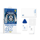 Folie de protectie Ecran Lito D+ Max 4K pentru Apple iPhone 17 / 16 Pro, Sticla Securizata, Full Glu