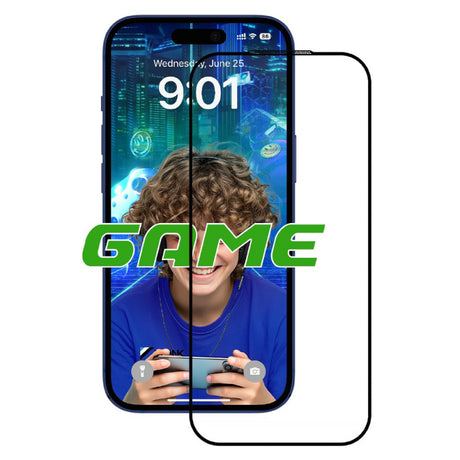 Folie de protectie Ecran Mata Anank 5X Reinforced pentru Apple iPhone 17 Pro, Sticla Securizata, Full Glue, 2.5D