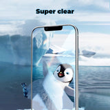 Folie de protectie Ecran Mata Anank 5X Reinforced pentru Apple iPhone 17 Pro, Sticla Securizata, Full Glue, 2.5D