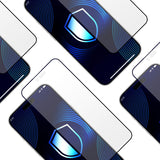 Folie de protectie Ecran Matte 3MK HardGlass Max pentru Apple iPhone 17 Air, Sticla Securizata, Full Glu