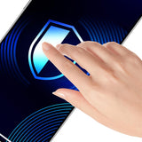 Folie de protectie Ecran Matte 3MK HardGlass Max pentru Apple iPhone 17 Air, Sticla Securizata, Full Glu