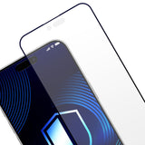 Folie de protectie Ecran Matte 3MK HardGlass Max pentru Apple iPhone 17 Air, Sticla Securizata, Full Glu