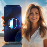 Folie de protectie Ecran Matte 3MK HardGlass Max pentru Apple iPhone 17 Air, Sticla Securizata, Full Glu