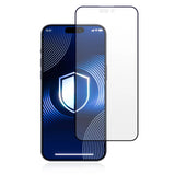 Folie de protectie Ecran Matte 3MK HardGlass Max pentru Apple iPhone 17 Pro, Sticla Securizata, Full Glu