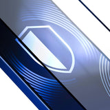 Folie de protectie Ecran Matte 3MK HardGlass Max pentru Apple iPhone 17 Pro, Sticla Securizata, Full Glu