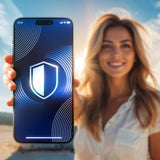 Folie de protectie Ecran Matte 3MK HardGlass Max pentru Apple iPhone 17 Pro, Sticla Securizata, Full Glu