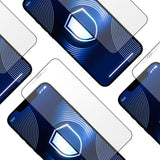 Folie de protectie Ecran Matte 3MK HardGlass pentru Apple iPhone 12 / 12 Pro, Sticla Securizata, Full Glu