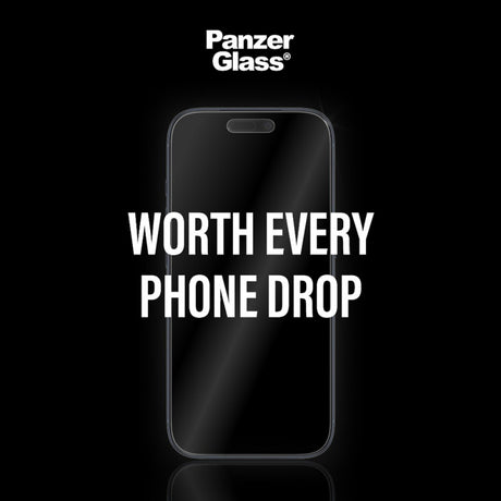 Folie de protectie Ecran Matte PanzerGlass Armor EasyAligner pentru Apple iPhone 17 Pro, Sticla Securizata, Full Glu - Transparenta - NotebookGsm