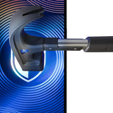 Folie de protectie Ecran Matte Privacy 3MK HardGlass Max pentru Apple iPhone 17 Pro Max, Sticla Securizata, Full Glue