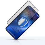 Folie de protectie Ecran Matte Privacy 3MK HardGlass Max pentru Apple iPhone 17 Pro Max, Sticla Securizata, Full Glue