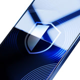 Folie de protectie Ecran Matte Privacy 3MK HardGlass Max pentru Apple iPhone 17 Pro Max, Sticla Securizata, Full Glue