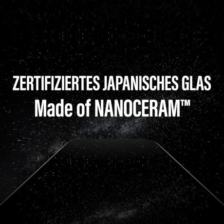 Folie de protectie Ecran PanzerGlass Ultra-Wide Ceramic II EasyAligner pentru Apple iPhone 17 / 16 Pro, Sticla Securizata, Full - Neagra - NotebookGsm