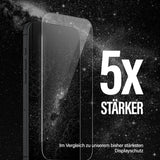 Folie de protectie Ecran PanzerGlass Ultra-Wide Ceramic II EasyAligner pentru Apple iPhone 17 / 16 Pro, Sticla Securizata, Full