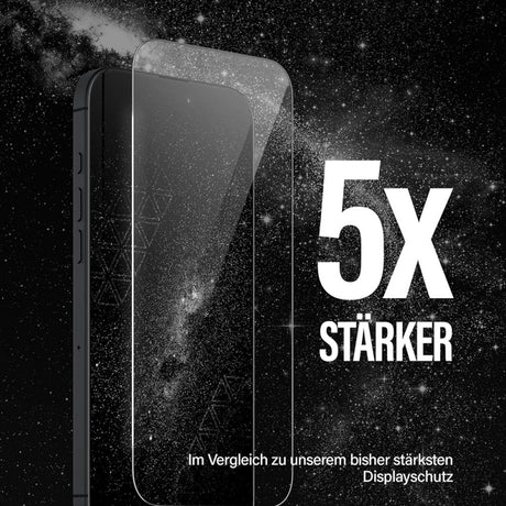 Folie de protectie Ecran PanzerGlass Ultra-Wide Ceramic II EasyAligner pentru Apple iPhone 17 / 16 Pro, Sticla Securizata, Full - Neagra - NotebookGsm