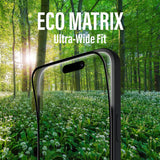 Folie de protectie Ecran PanzerGlass Ultra-Wide Fit EyeCare pentru Apple iPhone 16 Pro, Sticla Securizata, Full Glu