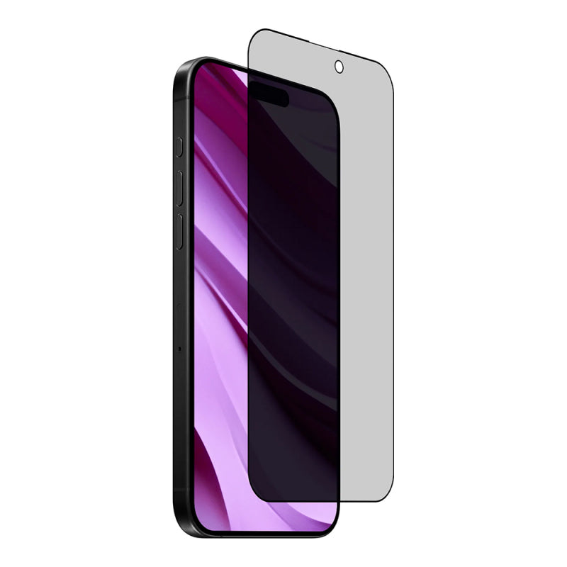 Folie de protectie Ecran Privacy Anank 5X Reinforced Applicator pentru Apple iPhone 17 Pro, Sticla Securizata, Full Glue, 2.5D