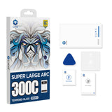 Folie de protectie Ecran Privacy Lito D+ Max 300C pentru Apple iPhone 17 Air, Sticla Securizata, Full Glu