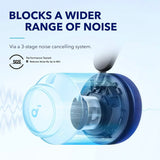 Handsfree Bluetooth Anker SoundCore Space Q45, Multipoint, A2DP, ANC, Alb A3040G21