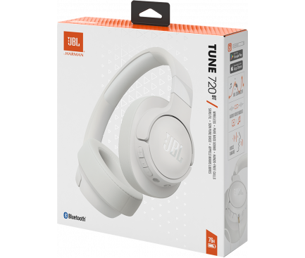 JBL Tune 720BT fejhallgató, Bluetooth 5.3, Hang aszisztens, Pure Bass