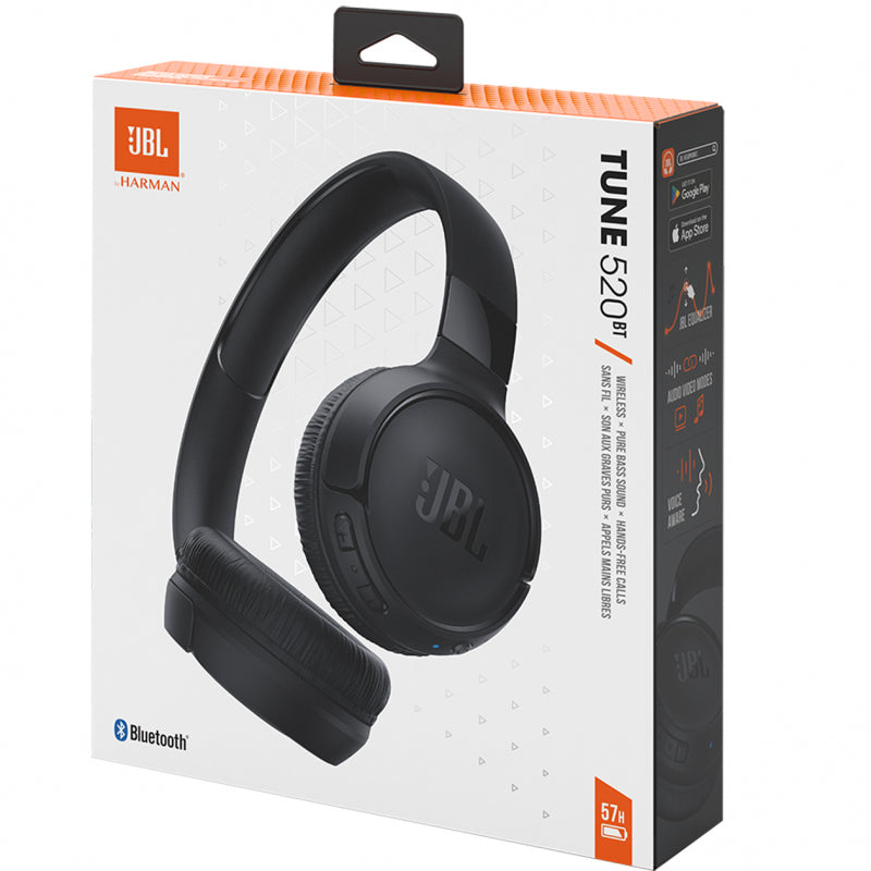 Handsfree Bluetooth JBL Tune 520BT, MultiPoint, A2DP