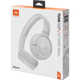 Handsfree Bluetooth JBL Tune 520BT, MultiPoint, A2DP, Alb JBLT520BTWHT