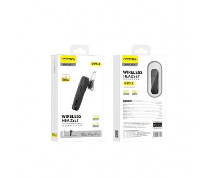 Casti wireless In-Ear Pavareal BT27, Bluetooth 5.2, Black (negru) - Default Title - NotebookGsm