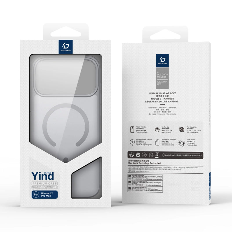 Husa MagSafe pentru Apple iPhone 17 Pro, DUX DUCIS, Yind