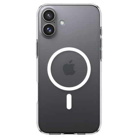Husa MagSafe pentru Apple iPhone 16, Spigen, Liquid Crystal, Transparenta ACS08390 - Transparenta - NotebookGsm