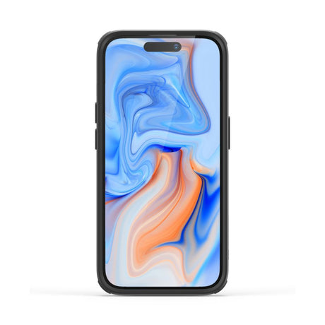 Husa MagSafe pentru Apple iPhone 15 Plus, ESR, Classic Hybrid Kickstand - Neagra Transparenta - NotebookGsm