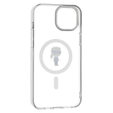 Husa MagSafe pentru Apple iPhone 15 Plus, Karl Lagerfeld, IML Ikonik Karl