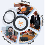 Husa MagSafe pentru Apple iPhone 15 Plus, Torras, Ostand Pro