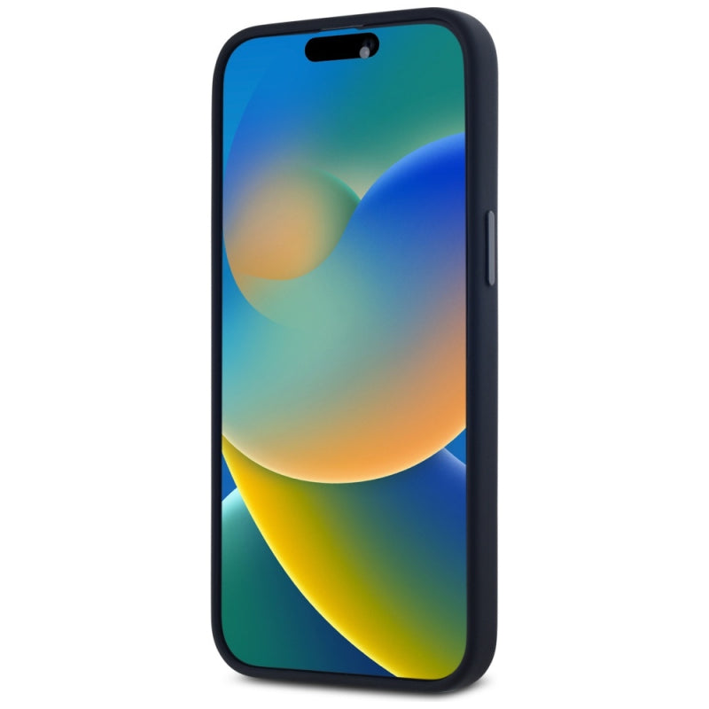 MagSafe tok Apple iPhone 15 Pro készülékhez, Karl Lagerfeld, szilikon Shadow Metal Initial mintás