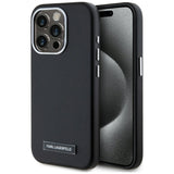 Husa MagSafe pentru Apple iPhone 15 Pro Max, Karl Lagerfeld, FW Metal Plat