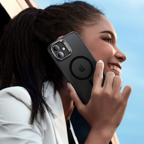 Husa MagSafe pentru Apple iPhone 16, ESR, Classic Hybrid Kickstand with Screen Protecto - Neagra Satinata - NotebookGsm