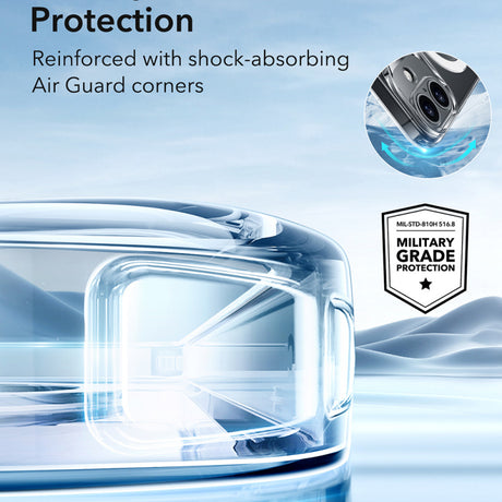 Husa MagSafe pentru Apple iPhone 16, ESR, Zero - Transparenta - NotebookGsm