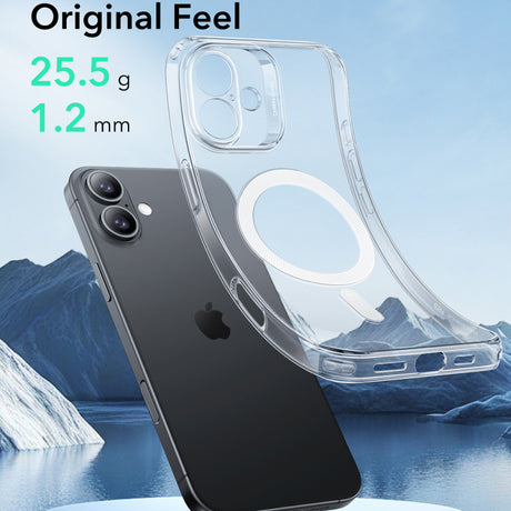 Husa MagSafe pentru Apple iPhone 16, ESR, Zero - Transparenta - NotebookGsm