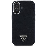Husa MagSafe pentru Apple iPhone 16, Guess, Denim Triangle Logo