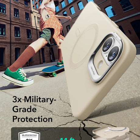 MagSafe tok Apple iPhone 16 Plus készülékhez, ESR, Cloud puha kitámasztó