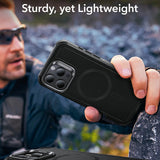 Husa MagSafe pentru Apple iPhone 16 Pro, ESR, Cyber Armor Kickstand