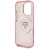 Husa MagSafe pentru Apple iPhone 16 Pro, Guess, IML Metal Mountain Log