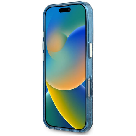 MagSafe tok Apple iPhone 16 Pro Maxhoz, Guess, IML Glitter 4G kör alakú háromszög alakú telefonhoz