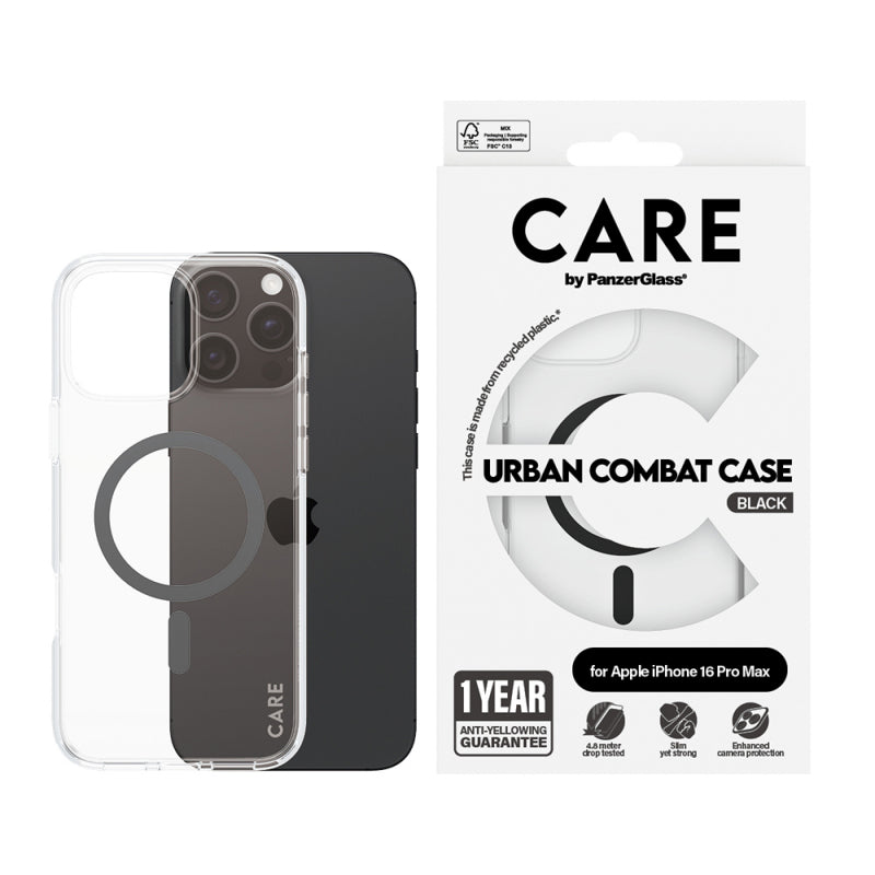 Husa MagSafe pentru Apple iPhone 16 Pro Max, PanzerGlass, Care Urban Comb
