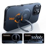 Husa MagSafe pentru Apple iPhone 16 Pro Max, Torras, Ostand Spin