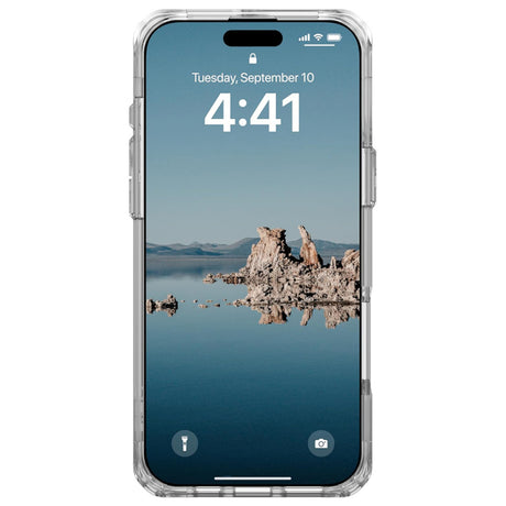 Husa MagSafe pentru Apple iPhone 16 Pro Max, Urban Armor Gear, Plyo - Alba - NotebookGsm