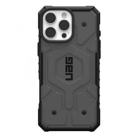 Husa MagSafe pentru Apple iPhone 16 Pro, Urban Armor Gear, Pathfind - Argintie - NotebookGsm