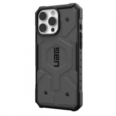 Husa MagSafe pentru Apple iPhone 16 Pro, Urban Armor Gear, Pathfind - Argintie - NotebookGsm