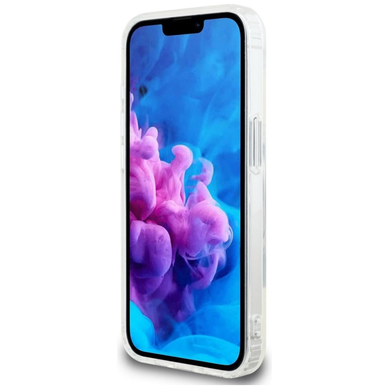 Husa MagSafe pentru Apple iPhone 16e, Guess, IML Glitter Circl